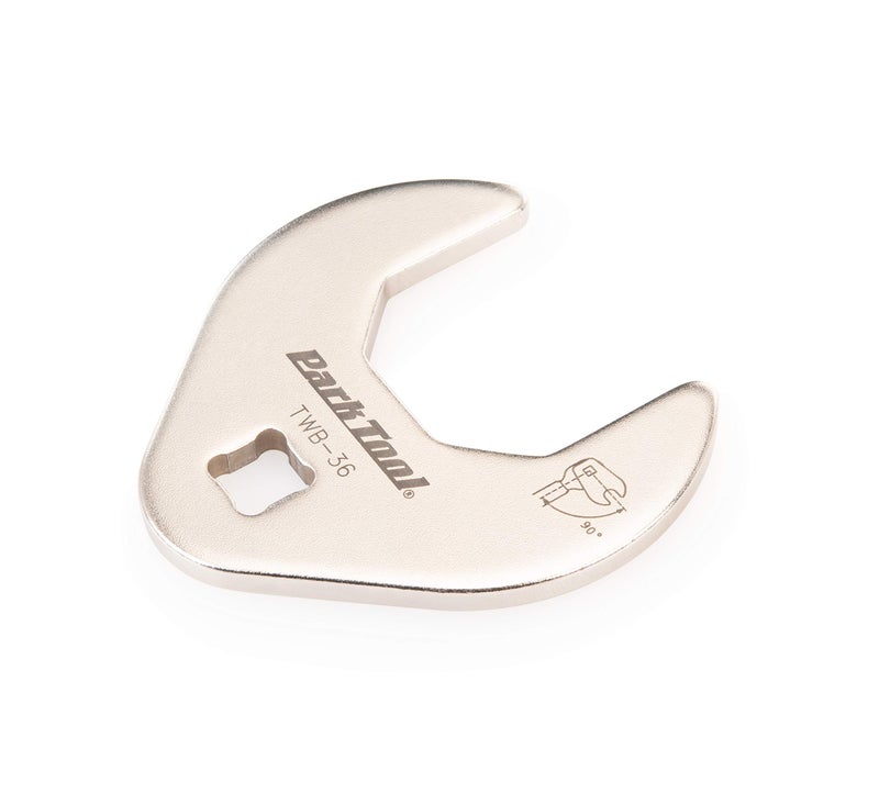 Park Tool TWB-36-36mm Crow Foot Wrench, Siliver, Silver - Image 1